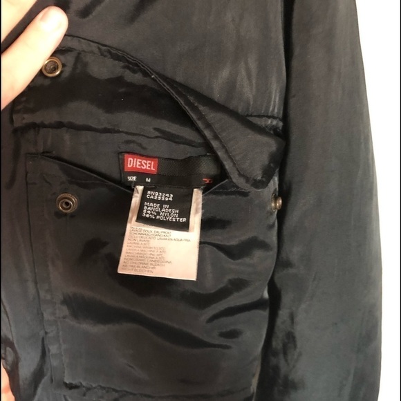 [DIESEL] Reversible Bomber Varsity Jacket - Picture 8 of 8